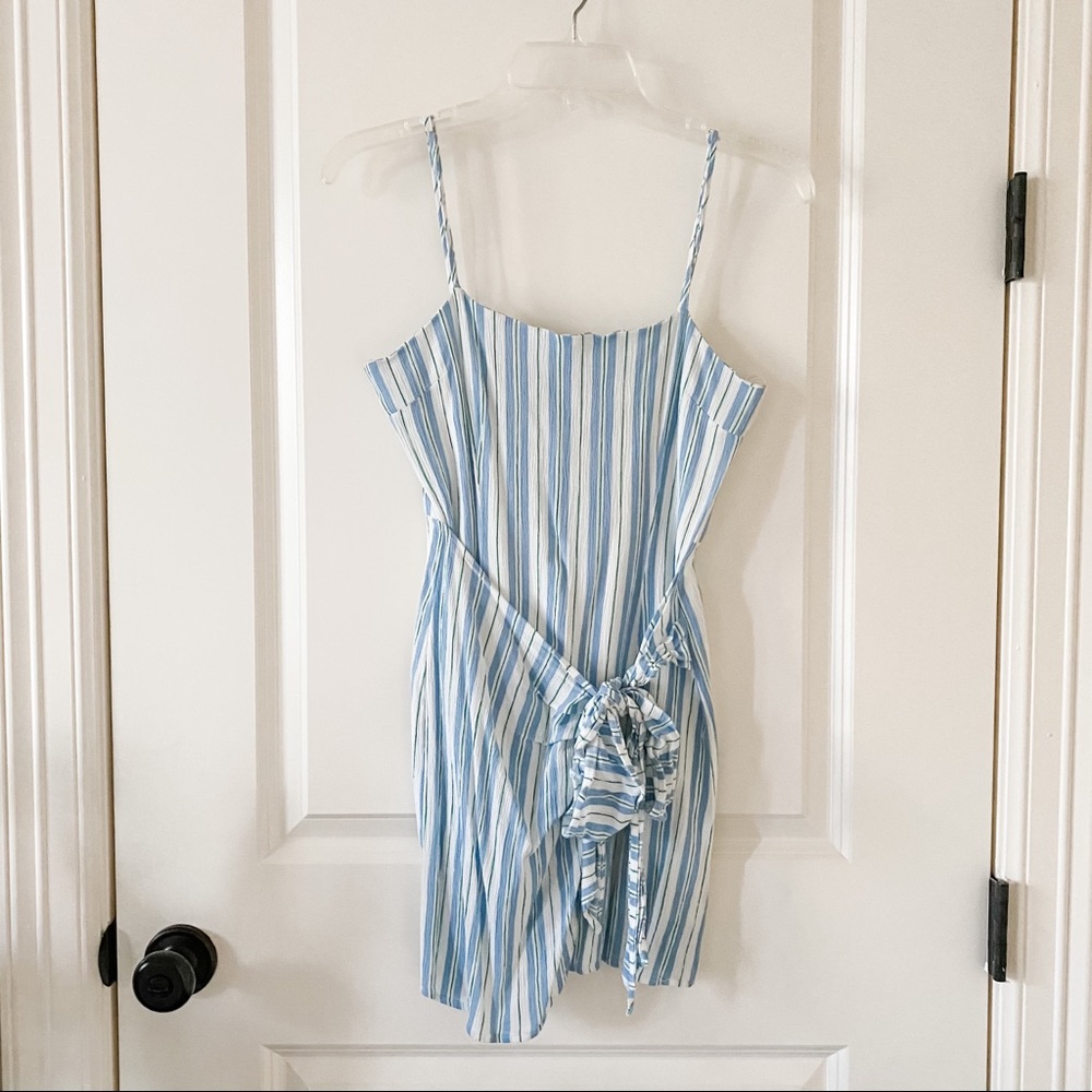 The Impecable Pig striped mini dress
